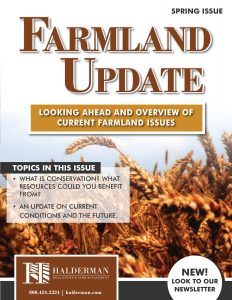 Halderman Farm Management & Real Estate Services Newsletter