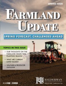 Halderman Farm Management & Real Estate Services Newsletter